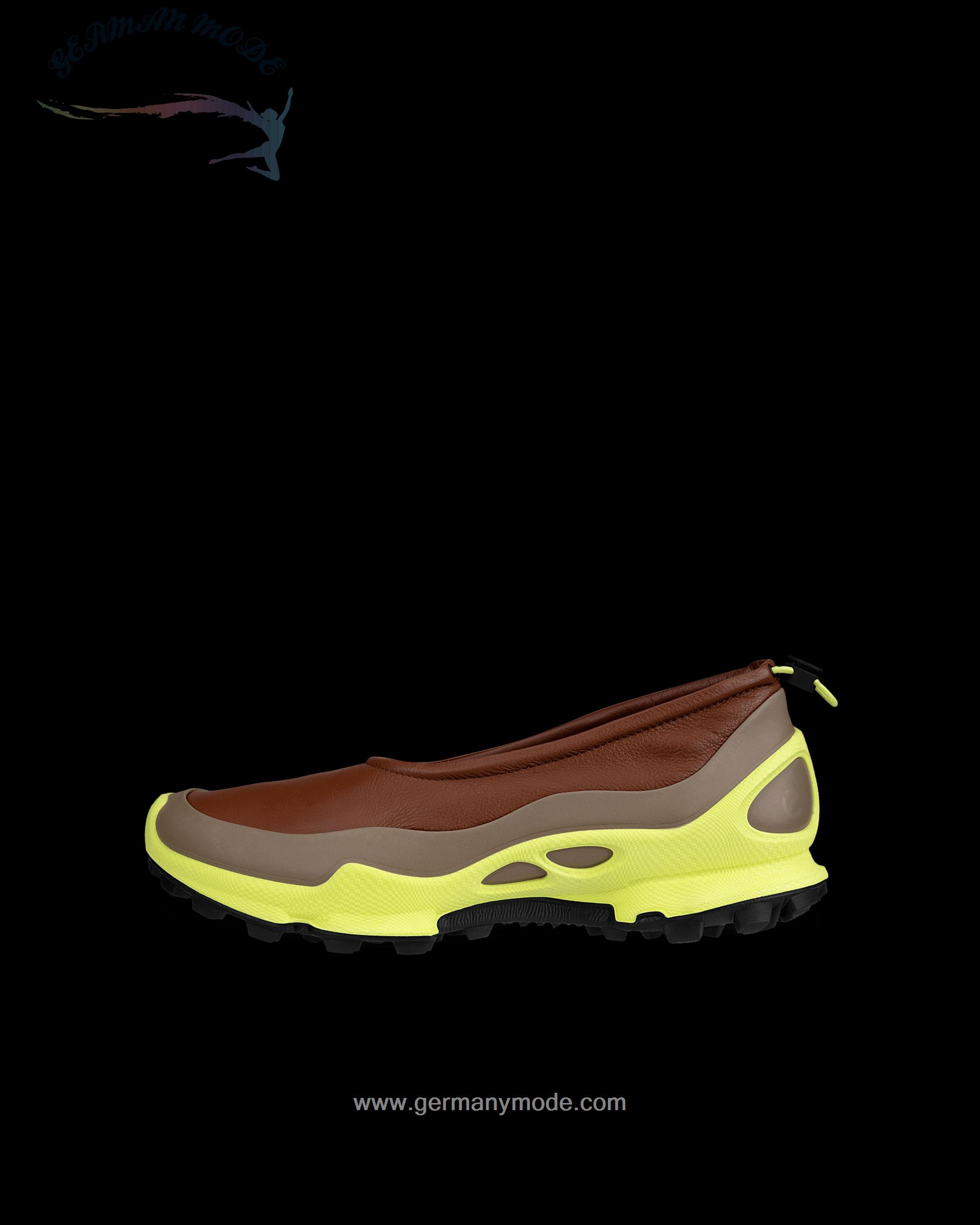 دمپایی چرم زنانه اکو دانمارک ECCO BIOM C-TRAIL W Damen Lederslipper Braun