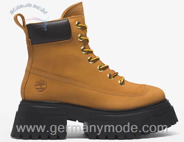 بوت زنانه تیمبرلند آمریکا TIMBERLAND SKY 6 INCH LACE UP BOOT FOR WOMEN IN YELLOW