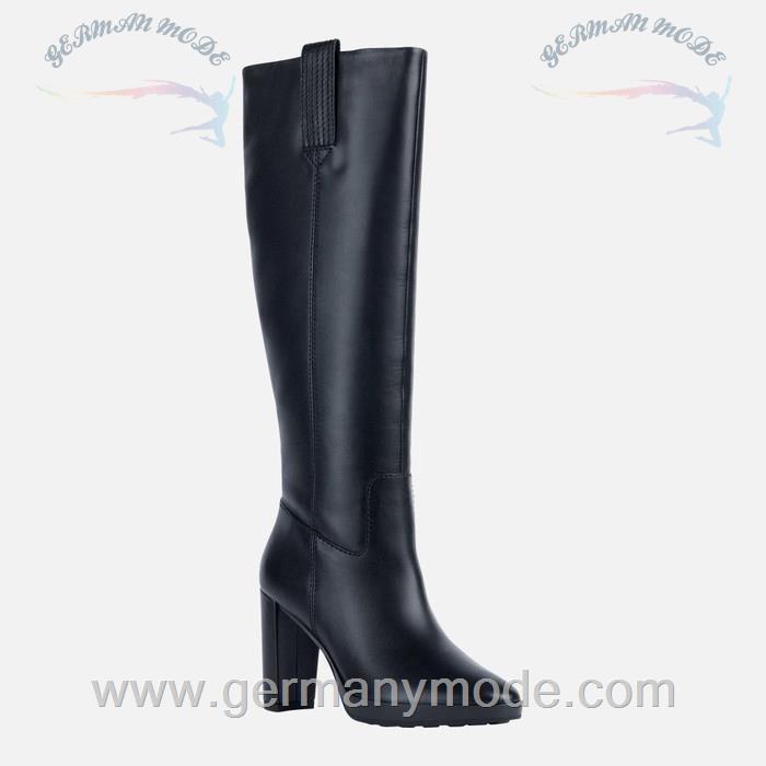 بوت زنانه جی اوکس ایتالیا GEOX HOHE STIEFEL MIT ABSATZ Walk Pleasure 85 Dame Schwarz