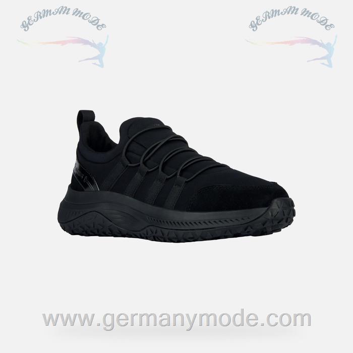 کتانی ضد آب زنانه جی اوکس ایتالیا GEOX NIEDRIGE SNEAKERS Oliviera + Grip Dame Schwarz