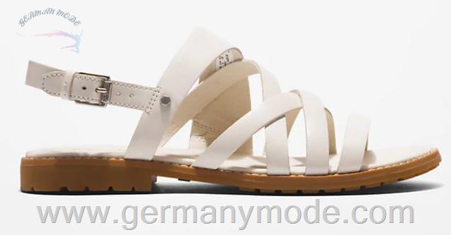 صندل زنانه تیمبرلند آمریکا TIMBERLAND CHICAGO RIVERSIDE SANDAL WITH HEEL STRAP FOR WOMEN IN NATURAL COLOR