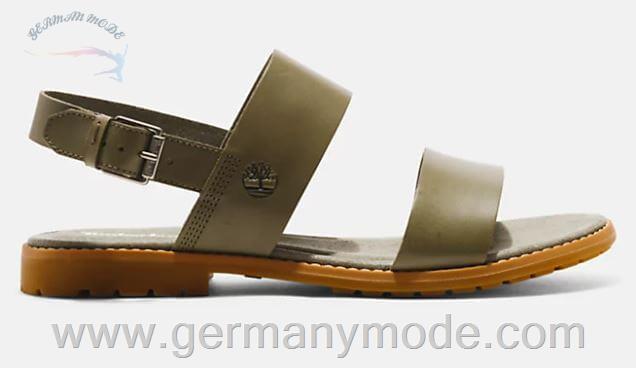 صندل زنانه تیمبرلند آمریکا TIMBERLAND CHICAGO RIVERSIDE STRAPPY HEEL SANDAL FOR WOMEN IN GREEN