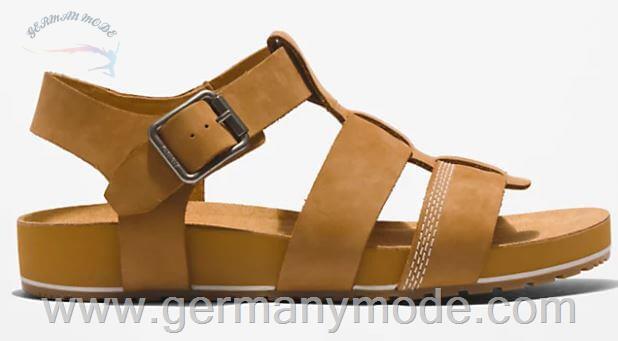صندل زنانه تیمبرلند آمریکا TIMBERLAND MALIBU WAVES FISHERMAN SANDAL FOR WOMEN IN YELLOW