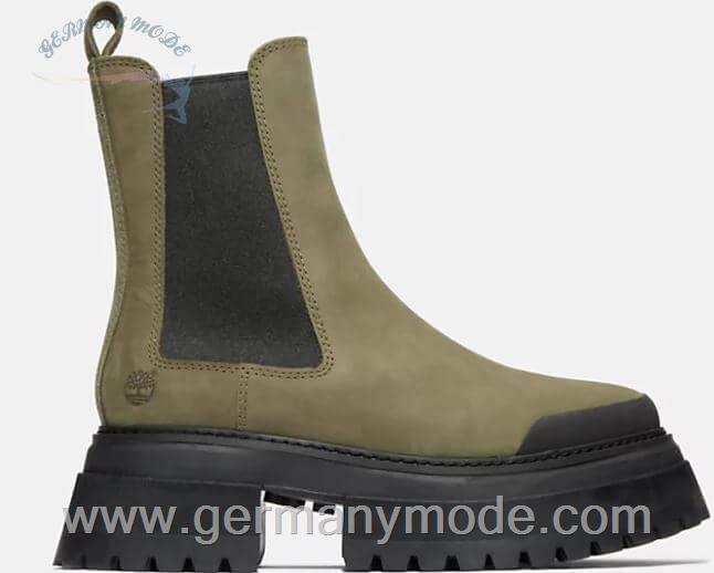 بوت زنانه تیمبرلند آمریکا TIMBERLAND SKY CHELSEA BOOT FOR WOMEN IN DARK GREEN