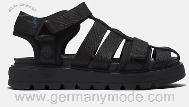 صندل زنانه تیمبرلند آمریکا TIMBERLAND RAY CITY ANKLE STRAP SANDAL FOR WOMEN IN BLACK