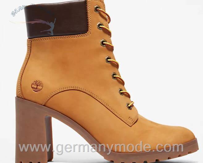 بوت زنانه تیمبرلند آمریکا TIMBERLAND ALLINGTON 6 INCH LACE UP BOOT FOR WOMEN IN YELLOW
