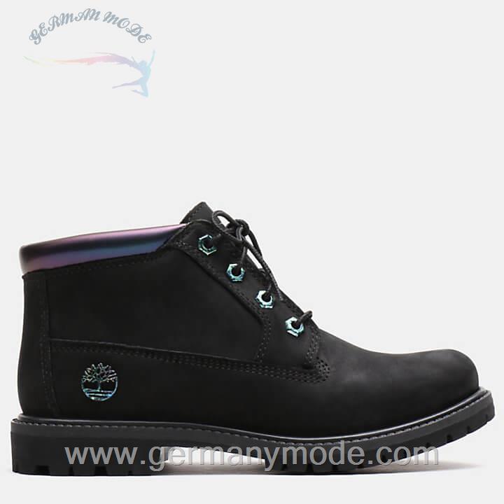 نیم بوت زنانه تیمبرلند آمریکا NELLIE IRIDESCENT CHUKKAS FÜR DAMEN IN GREIGE