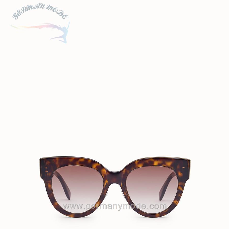 عینک آفتابی زنانه فندی (ایتالیا) FF Sonnenbrille in Havannabraun