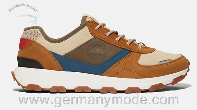 کتانی ورزشی مردانه تیمبرلند آمریکا Timberland WINSOR PARK SNEAKER FOR MEN IN BROWN