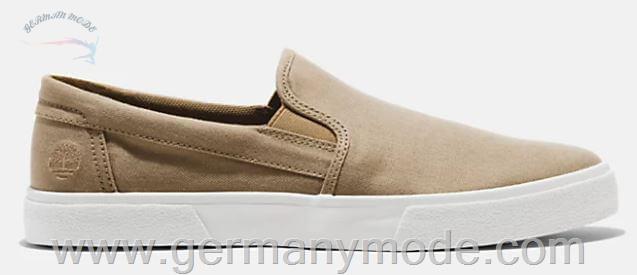کفش راحتی مردانه تیمبرلند آمریکا Timberland WHARF 2 0 EK SLIP ON FOR MEN IN BEIGE