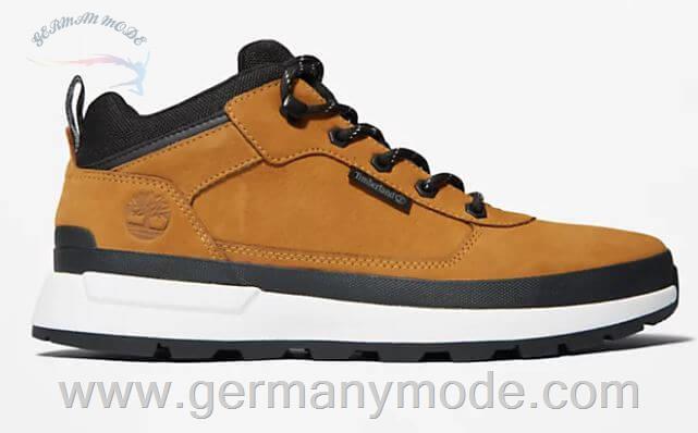 کتانی پیاده روی مردانه تیمبرلند آمریکا Timberland FIELD TREKKER HIKER FOR MEN IN YELLOW
