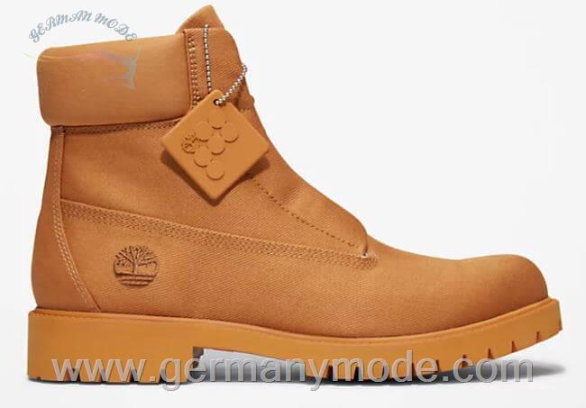 بوت ضد آب مردانه تیمبرلند آمریکا Timberland WATERPROOF PANGAIA X PREMIUM FABRIC 6 INCH BOOT FOR MEN IN YELLOW
