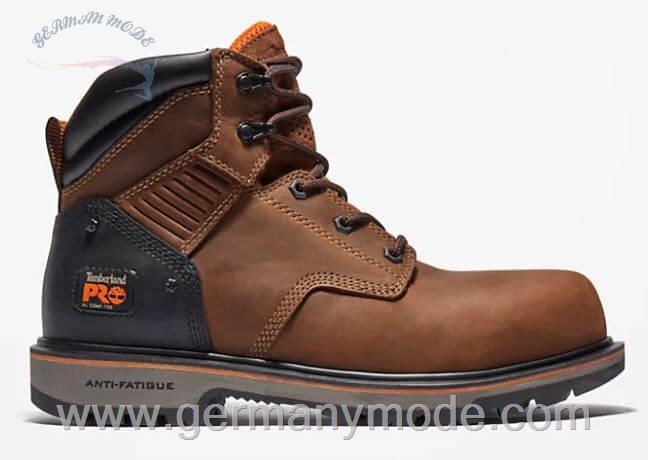 بوت کار ضد آب مردانه تیمبرلند آمریکا TIMBERLAND BALLAST 6 INCH COMP TOE WORK BOOT FOR MEN IN BROWN