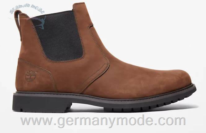 نیم بوت مردانه تیمبرلند آمریکا Timberland STORMBUCKS CHELSEA BOOT FOR MEN IN BROWN