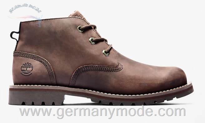 نیم بوت ضد آب مردانه تیمبرلند آمریکا Timberland WATERPROOF LARCHMONT CHUKKA BOOT FOR MEN IN DARK BROWN