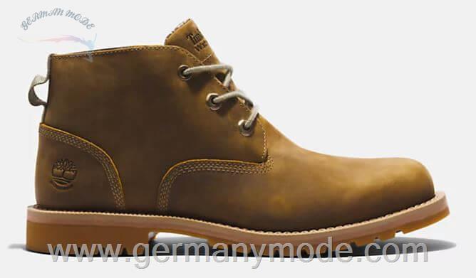 نیم بوت ضد آب مردانه تیمبرلند آمریکا Timberland WATERPROOF LARCHMONT CHUKKA BOOT FOR MEN IN DARK BROWN