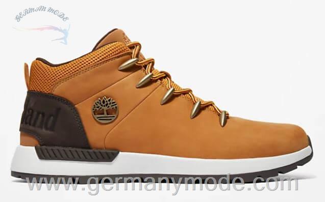 کتانی کوهنوردی مردانه تیمبرلند آمریکا Timberland SPRINT TREKKER HIKING BOOT FOR MEN IN YELLOW BLACK