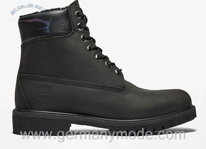 بوت ضد آب مردانه تیمبرلند آمریکا Timberland PREMIUM 6 INCH BOOT WITH WARM LINING FOR MEN IN BLACK