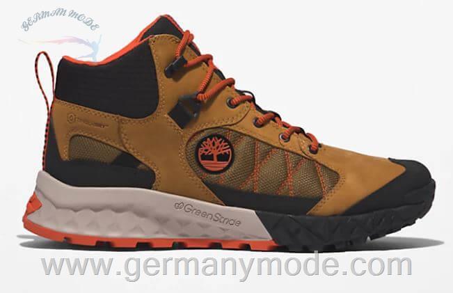 نیم بوت کوهنوردی ضد آب مردانه تیمبرلند آمریکا Timberland WATERPROOF TRAILQUEST HIKING BOOT FOR MEN IN BROWN