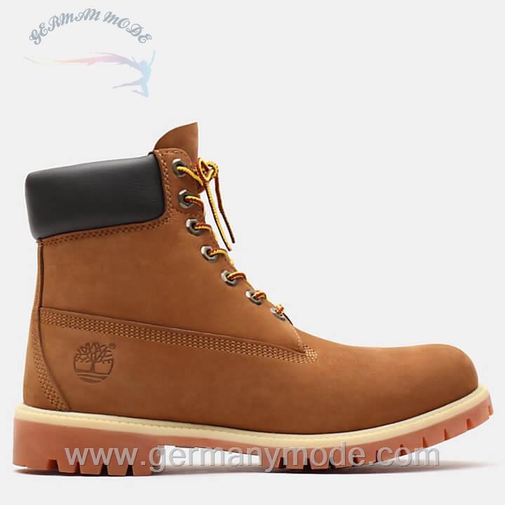 نیم بوت مردانه تیمبرلند آمریکا PREMIUM 6-INCH-HERRENSTIEFEL IN DUNKELGRAU
