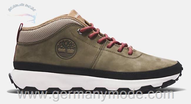 کتانی پیاده روی مردانه تیمبرلند آمریکا Timberland WINSOR TRAIL OUTDOOR HIKER FOR MEN IN GREEN