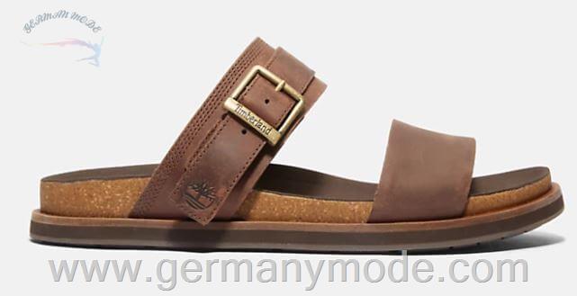 صندل مردانه تیمبرلند آمریکا TIMBERLAND AMALFI VIBES SANDAL WITH ADJUSTABLE HEEL STRAP FOR MEN IN DARK BROWN