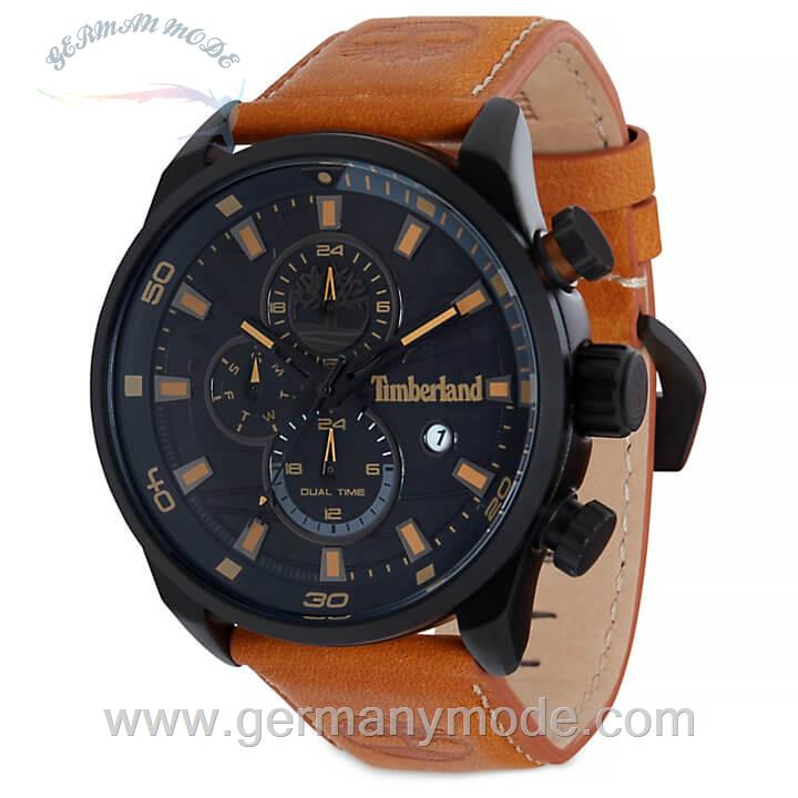 ساعت مچی مردانه تیمبرلند آمریکا HENNIKER II ARMBANDUHR FÜR HERREN IN SCHWARZ/HELLBRAUN
