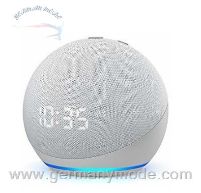 اسپیکر آمازون آمریکا Amazon Echo Dot 4. Generation weiß mit LED-Display