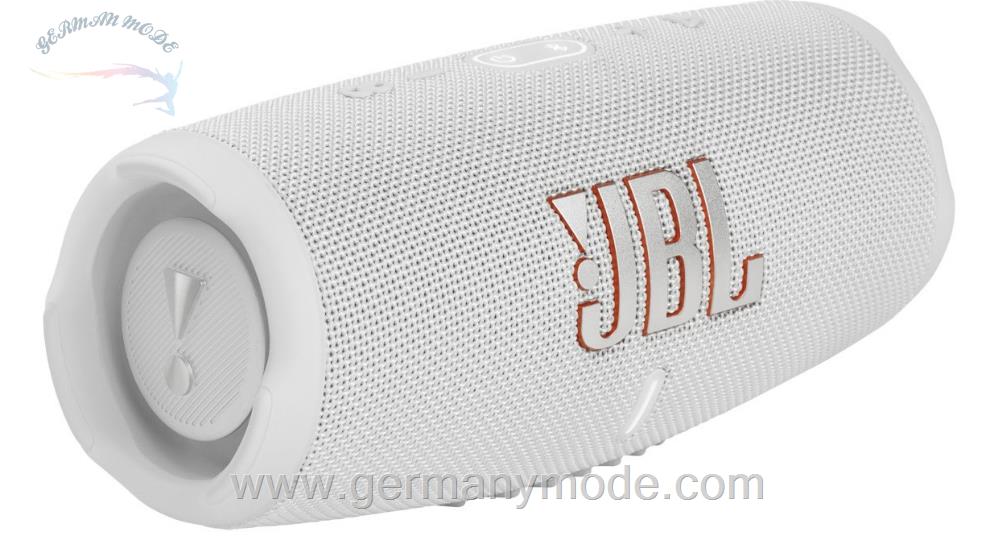 اسپیکر بلوتوثی ضد آب جی بی ال آمریکا JBL Charge 5 White